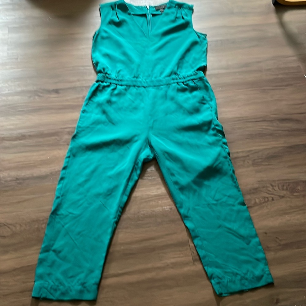 J Crew Women Sleeveless Jumpsuit Size 10P